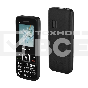 Мобильный телефон Maxvi C3i черный