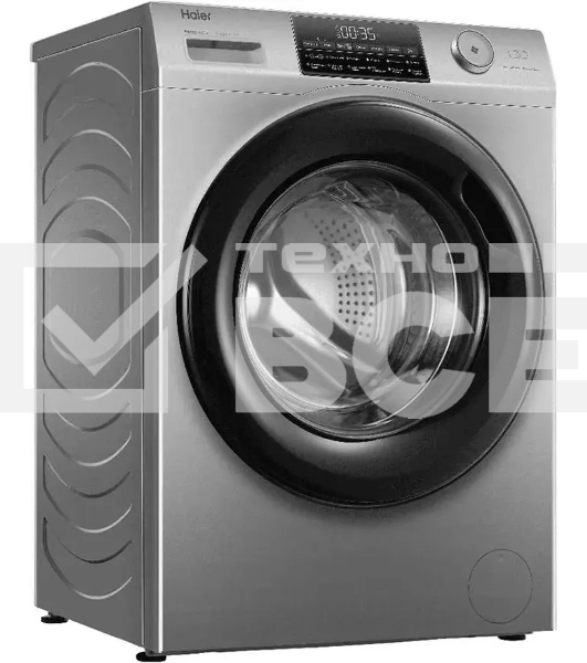 Стиральная машина Haier HW90-BP14959S серебристый, загрузка фронтальная 9 кг, 1400 об/мин, класс: A+++
