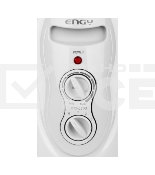 Масляный обогреватель Engy EN-1307 (7 секций) белый, 1500 Вт, 15 м2, термостат
