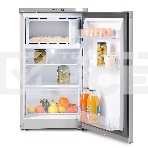 Холодильник Бирюса M408 металлик однокамерный 88/27л морозилка сверху, фото5