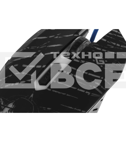 Мышь проводная Defender Dark Agent GM-590L черный, 12800 dpi, USB, кнопки - 6