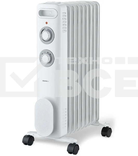 Масляный радиатор CENTEK CT-6230-9 WHITE