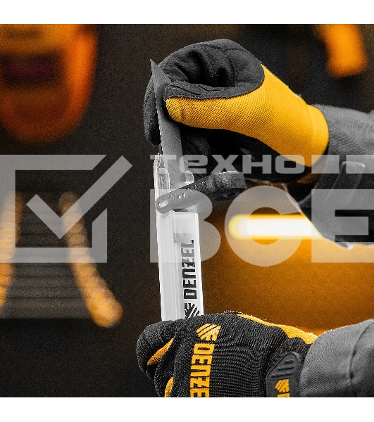 Лезвия Denzel 25 мм, сталь SK5 - 0,7 мм, 5 шт.