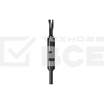 Наушники-гарнитура OLMIO Fly 3.5мм, черные, с микрофоном и кнопкой ответа, фото5