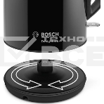 Чайник электрический Bosch TWK3P423 1.7 л, 2400 Вт, черный (корпус: нержавеющая сталь), фото7