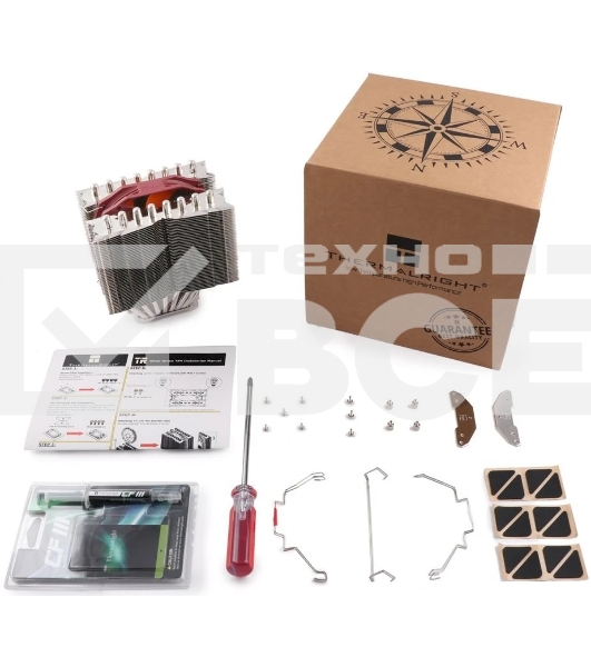 Кулер для процессора Thermalright Silver Arrow TR4, высота 163 мм, 600-2500 об/мин, 21-45 дБА, PWM (001373)