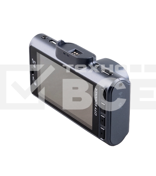 Видеорегистратор Silverstone F1 CityScanner, 2304x1296, 3', GPS, G-сенсор, датчик движения, GPS-информатор