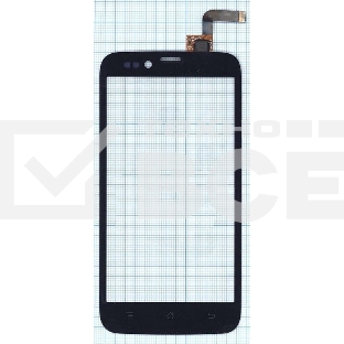 Сенсорное стекло (тачскрин) для Archos 50 Platinum MCF-050-0995-V2, черное