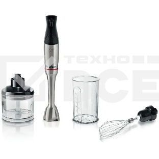 Блендер погружной Bosch MSM6M821 1200Вт нержавеющая сталь/черный