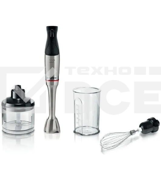 Блендер погружной Bosch MSM6M821 1200Вт нержавеющая сталь/черный