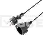 Удлинитель-шнур PROconnect ПВС 3х0,75 мм², 20 м, с/з, 6А, 1300 Вт, IP20, черный, фото4