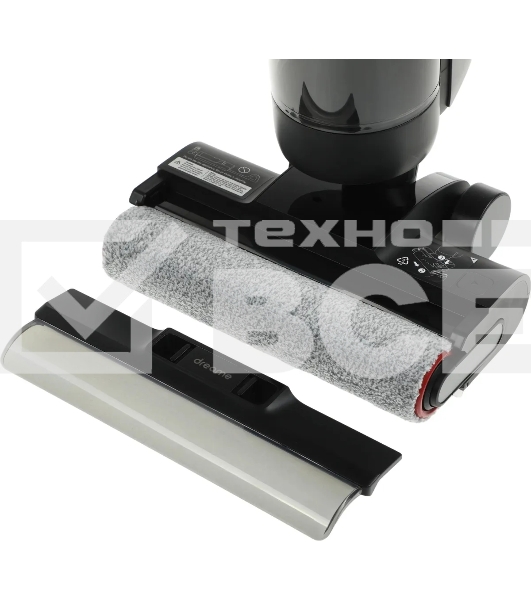 Пылесос моющий Dreame Wet and Dry Vacuum H12 Pro серый, питание от аккумулятора, 300 Вт, уборка влажная/сухая, пылесборник 0,9 л, работа от АКБ max - 35 мин