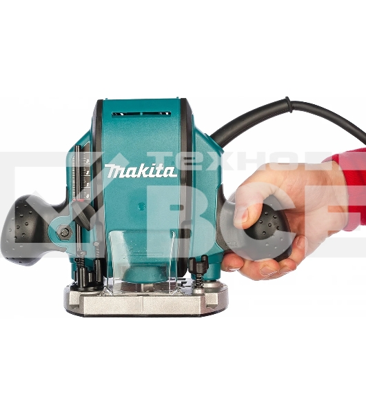 Фрезеры Makita RP0900 Фрезер,{900Вт,27000об\м,ход-35мм,цанга-6\8мм,2.7кг,кор}
