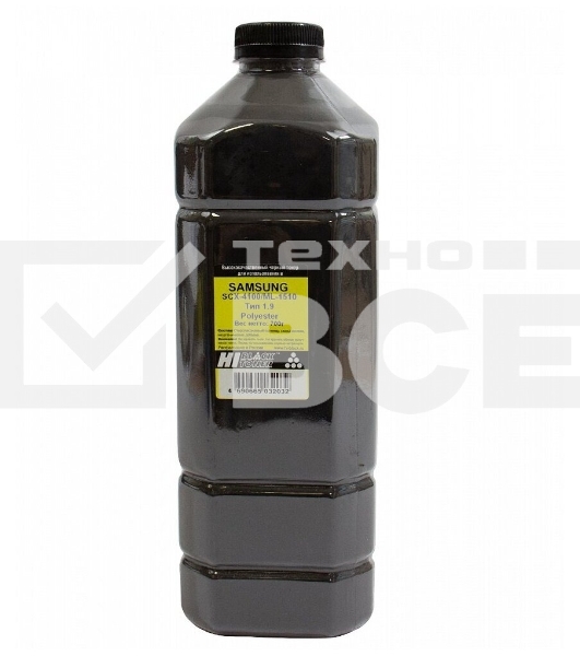 Тонер Hi-Black для Samsung SCX-4100/ML-1510, Polyester, Тип 1.9, Bk, 700 г, канистра