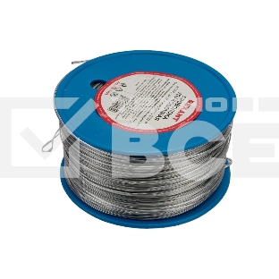 Проволока упаковочная в ПВХ Rexant 09-0103 прозрачная, бухта 250 м