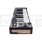 Клавиатура MIDI [231512] Arturia [MicroLab 3 Black] 25 клавиш, чувствительных к скорости нажатия, сенсорные полосы pitch и modulation, режим игры аккордами, разъем для подключения педали, type-c, ПО: Analog Lab Intro, Ableton Live Lite. Цвет - черный., фото6