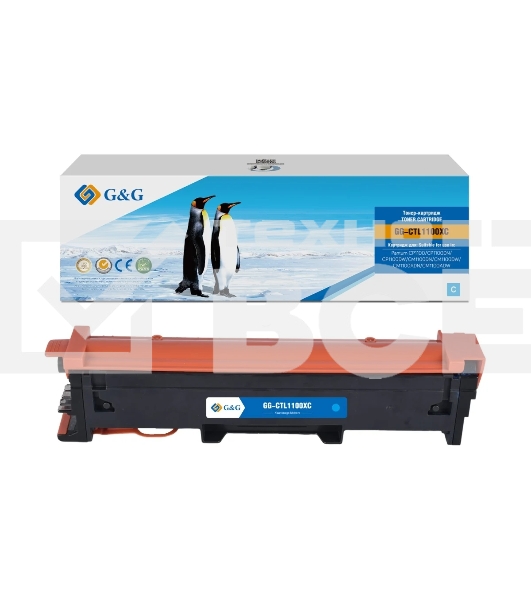 Картридж лазерный G&G GG-CTL1100XC CTL-1100XC голубой (2300 стр.) для Pantum CP1100/CP1100DN/CP1100DW/CM1100DN/CM1100DW/CM1100ADN/CM1100ADW