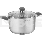 Кастрюля Rondell Strike RDS-1663 8 л. d=26 см (с крышкой) сталь, фото 1