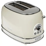 Тостер Ariete Vintage 155 бежевый, 810 Вт, 2 слота, фото 1