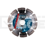 Диск алмазный Gross ф125х22,2мм, лазерная приварка сегментов, сухое резание, фото 1