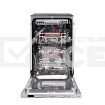 Посудомоечная машина Timberk Set&Dry T-DW45BI103 серебристый (узкая), фото8