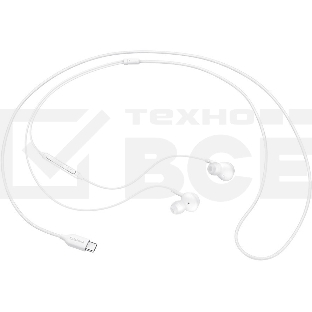 Проводные наушники Samsung EO-IC100 белый, внутриканальные, USB Type-C, встроенный микрофон