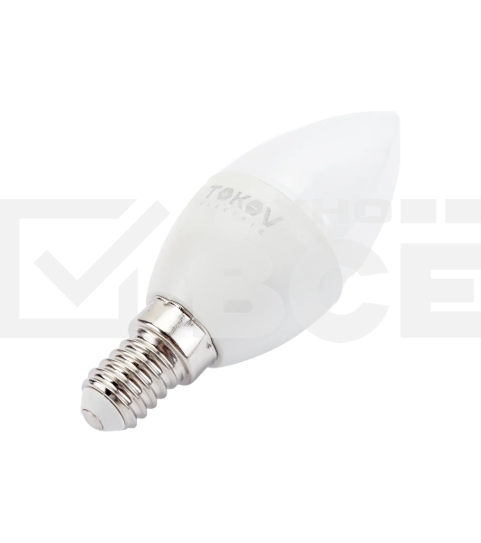 Лампа светодиодная TOKOV ELECTRIC 10Вт С37 4000К Е14 176-264В