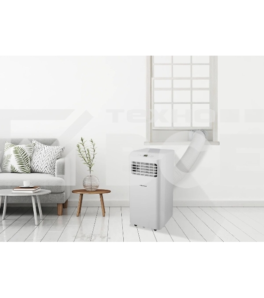 Кондиционер мобильный Hisense AP-09CR4GKVS00 9000 BTU, 17 м², 52 дБ, охлаждение, осушение, белый