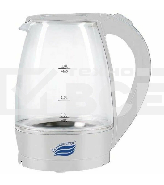 Чайник электрический Великие Реки Дон-1 белый