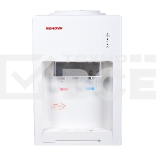 Кулер для воды Renova DT-T1, верхняя загрузка, нагрев 95 °С, охлаждение 8 °С, белый