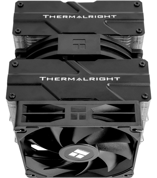 Устройство охлаждения (кулер) Thermalright Peerless Assassin 140 SE Soc-AM5/AM4/1200/1700/1851 черный 4-pin 19-25.6dB Al+Cu 1000gr Ret (PA140-SE)
