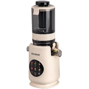 Соковыжималка Endever Sigma-160 бежевый, шнековая вертикальная, 600 Вт, 910 мл, электронное, реверс