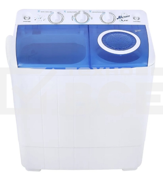 Стиральная машина Мечта WMS T413UPTA01 белая, загрузка вертикальная 4кг, 1350 об/мин.