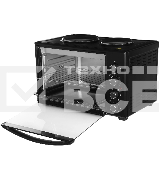Мини-печь Hyundai MIO-HY099 45л. 2000Вт черный