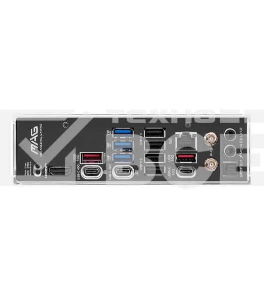 Материнская плата MSI MAG X870 TOMAHAWK WIFI, AM5, AMD X870, 4xDDR5, 4xSATA, 4xM.2, 1xPCI-E 3.0 x1, 1xPCI-E 4.0 x4, 1xPCI-E 5.0 x16, 1xHDMI, 2xUSB Type-C, 1x2.5Gb LAN, 2xUSB-A 3.2 Gen 1, 2xUSB-A 3.2 Gen 2, 2x3.5 мм, 7.1, Standard-ATX