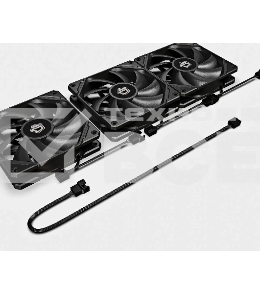 Система жидкостного охлаждения ID-Cooling FX240 PRO черный 120мм алюминий+медь 1800rpm 35.2db 4-pin 300W