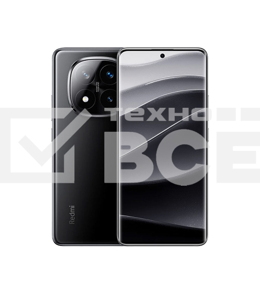 Смартфон Xiaomi Redmi Note 14 Pro+ 5G, 8/256Gb, черный