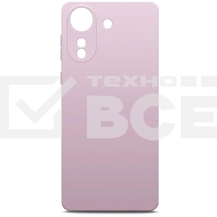 Чехол (клип-кейс) BoraSCO для Xiaomi Poco C65 Microfiber Case лавандовый