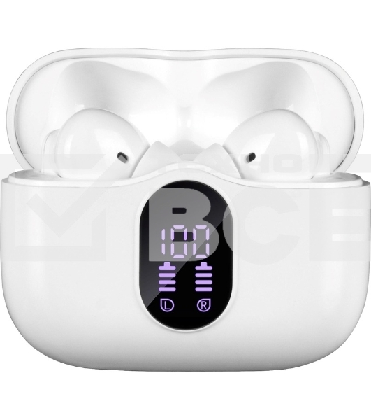 Беспроводные внутриканальные наушники с микрофоном Sven E-310B, белый (Bluetooth, TWS, ANC, ENC, APP)