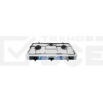 Газовая плитка Centek CT-1522 белый 3 конфорки, КРЫШКА, сменные форсунки баллон/магистраль, фото4