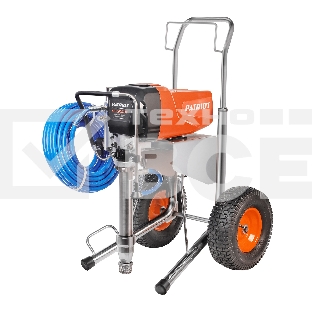 Аппарат окрасочный безвоздушного распыления Patriot ALS 5000 PW (шпатлевка, колеса)