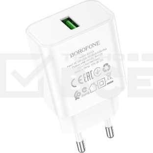 Сетевое зарядное устройство BOROFONE (6974443388558) BA72A белый