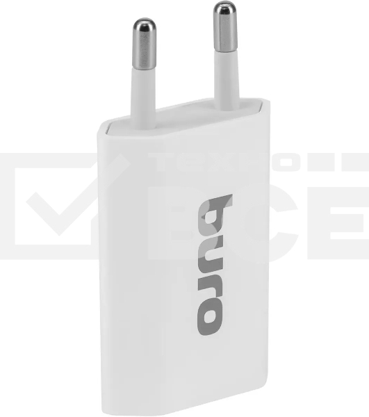 Сетевое зарядное устройство Buro TJ-164w 1A универсальное белый