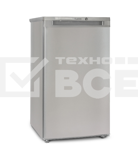 Холодильник Бирюса M408 металлик однокамерный 88/27л морозилка сверху