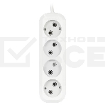 Удлинитель бытовой Smartbuy (SBE-10-4-03-N) 4 гнз х 3,0 м (10А/2.2 кВт, ПВС 2х1.0), фото3