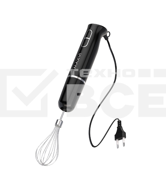 Блендер ручной Maxvi HB1031S черный