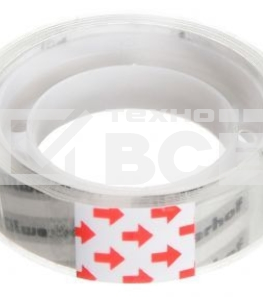 Клейкая лента канцелярская Silwerhof 481054 прозрачная шир.12мм дл.33м 35мкр полипропилен спайка