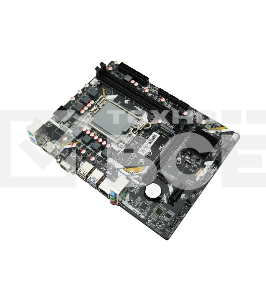 Материнская плата CBR H610M Chipset H610, Socket 1700, 2хDDR4, mATX, VGA+HDMI, 1хPCIEx16,2хPCIEx1,1хM.2(PCIe NVMe Gen3 x4), 3хSATA3, 2хUSB2.0 + 2хUSB3.0, LAN 1Gb
