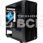 Компьютерный корпус Minitower mATX Eurocase 00-01003411 M205 4ARGb черный без БП закаленное стекло USB 3.0, фото6