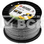 Леска для триммера Denzel двухкомпонентная звезда, 4,0 мм х 93 м, на DIN катушке EXTRA CORD, фото 1